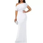 Elegant French Style Off Shoulder Bodycon Dress Summer Collection Slim Fit Midi Length Perfect for Parties and Events