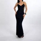 Lace Slip Dress Elegant Design Bodycon Fit Summer Style Perfect for Parties and Events Wholesale Available