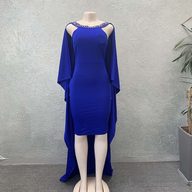 Elegant Backless Beaded Maxi Dress Sleeveless A Line Polyester Fabric Available in Multiple Colors Wholesale Supply