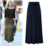 Plus Size Womens High Waisted Bodycon Skirt A Line Split Design Adjustable Tie Casual or Party Wear Wholesale