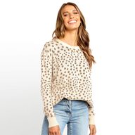 Womens Knitted Sweater Round Neck Long Sleeve Polka Dot Design Spring Summer Fashion Wholesale Available