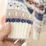 Childrens Knit Sweater Round Neck Pullover Style Cozy Fabric Autumn Winter Wholesale for Boys and Girls