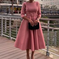 Elegant Party Dress Stylish Sophisticated and Flattering Perfect for Bridesmaids and Formal Events Wholesale