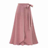 Plus Size High Waisted Midi Skirt Drawstring Design Versatile Split Style Perfect for Casual or Formal Occasions
