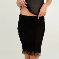 Bodycon Mini Skirt Low Waist Design Sexy Fit for Summer Available in Black Wholesale Sizes S M L bulk order