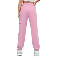Womens Loose Fit Straight Leg Jeans Casual Style Pink Color Available in XS to L Wholesale Supply custom packaging