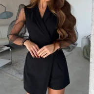 Wholesale Casual Dresses Black Multiple Sizes OEM ODM Supplier