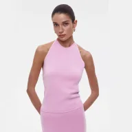 Backless Halter Neck Top and Long Skirt Set Elegant Versatile Design Perfect for Parties and Beach Wear