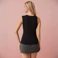 Sleeveless Off Shoulder Top Slim Fit Fashionable Design Comfortable Fabric Summer Casual Wear for Women Wholesal