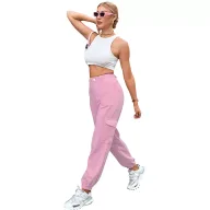 Womens Loose Fit Straight Leg Jeans Casual Style Pink Color Available in XS to L Wholesale Supply custom packaging
