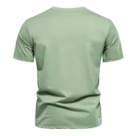 Wholesale Mens T Shirts White Black Light Green Khaki Multiple Sizes OEM ODM Supplier