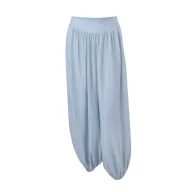 Bohemian Style Womens Summer Outfit Set Halter Neck Top and High Waist Lantern Pants Casual Fashion