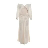 Elegant French Style Long Sleeve Bodycon Dress with Lace Paneling for Women Autumn Collection Perfect for Parties and