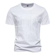 Wholesale Mens T Shirts White Black Light Green Khaki Multiple Sizes OEM ODM Supplier