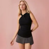 Sleeveless Off Shoulder Top Slim Fit Fashionable Design Comfortable Fabric Summer Casual Wear for Women Wholesal