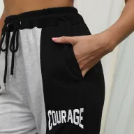 High Waist Straight Leg Casual Pants Printed Design Summer Wear OEM ODM service