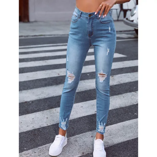 High Waist Stretch Skinny Jeans for Women Blue Denim Casual Wear customizable OEM ODM service High Waist Stretch Skinny Jeans for Women Blue Denim Casual Wear customizable OEM ODM service