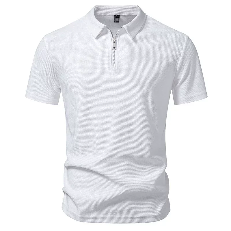 Mens Loose Fit Short Sleeve T Shirt Solid Color Casual Wear Available in White Black Green Sizes S to 2XL