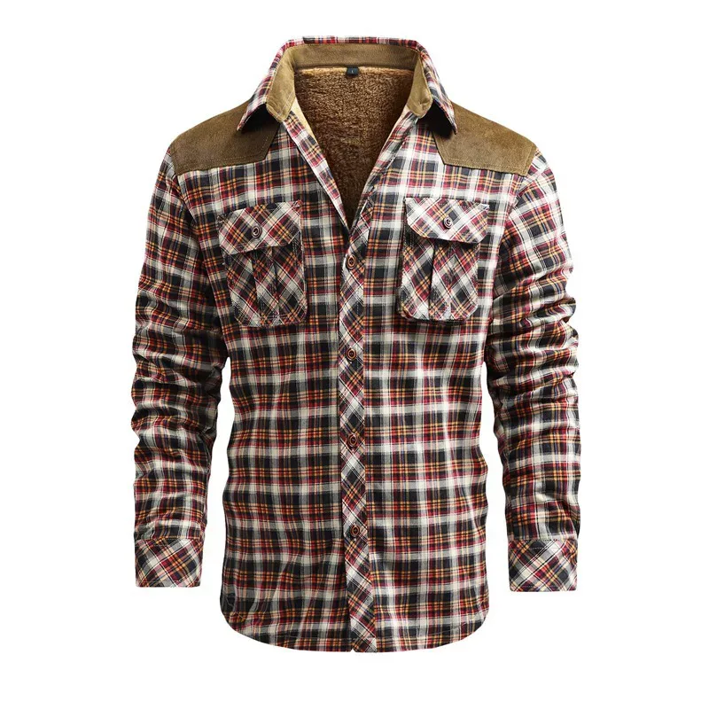 Long Sleeve Cotton Shirt for Men Casual Workwear Available in Red and Blue Sizes M to XXXXL Long Sleeve Cotton Shirt for Men Casual Workwear Available in Red and Blue Sizes M to XXXXL